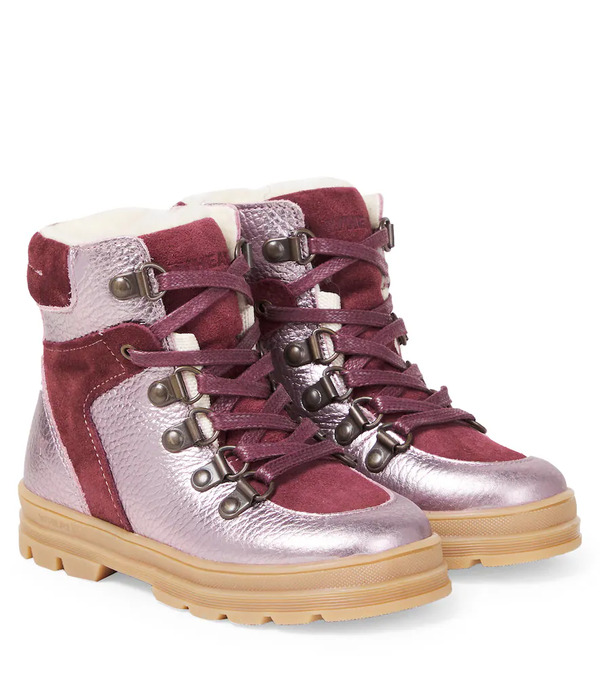  Wheat Wheat Botas Toni De Piel Con Ante 