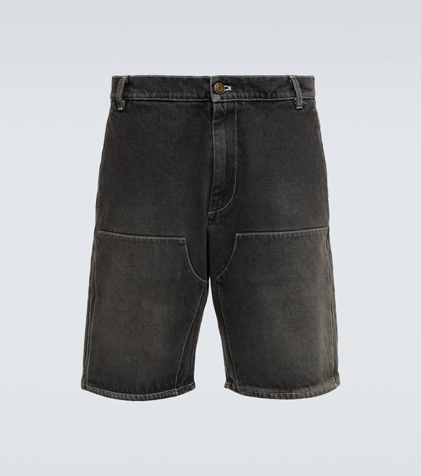 Winnie New York Winnie New York Shorts En Denim Con Patchwork 