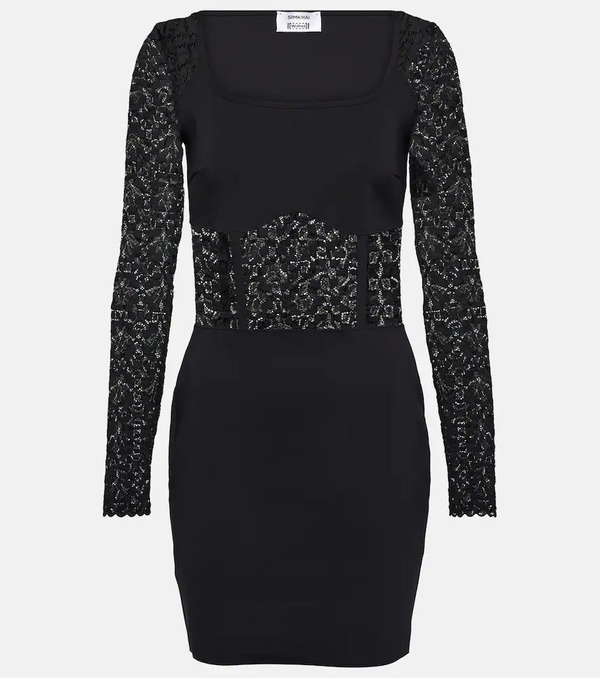  Wolford Wolford X Simkhai Vestido Corto Intricate Pattern 