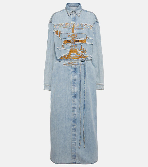  Y/project Y/project Vestido Evergreen Paris' Best De Denim 