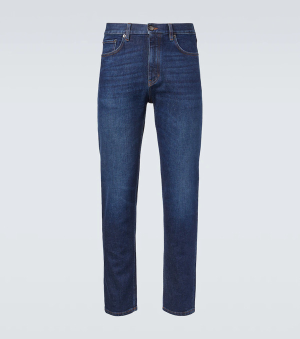  Zegna Zegna Jeans Rectos De Tiro Medio 