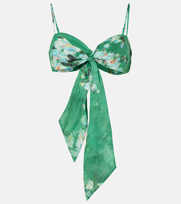  Zimmermann Zimmermann Bralette Everley De Ramio Con Lazo 