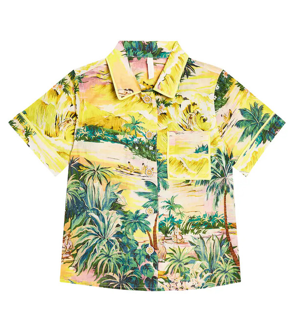  Zimmermann Kids Zimmermann Kids Camisa Alight De Algodón 