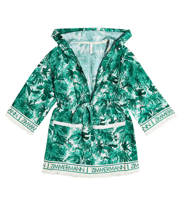  Zimmermann Kids Zimmermann Kids Camisón De Algodón Estampado 