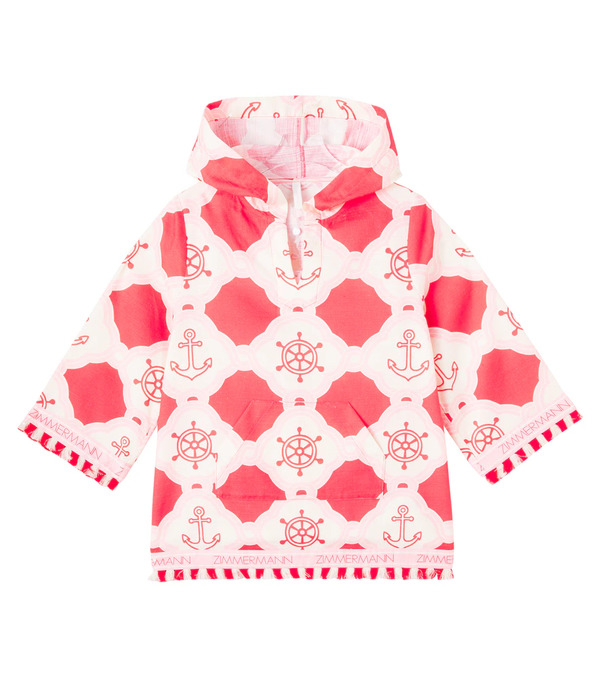  Zimmermann Kids Zimmermann Kids Cover-up Scarborough De Algodón 