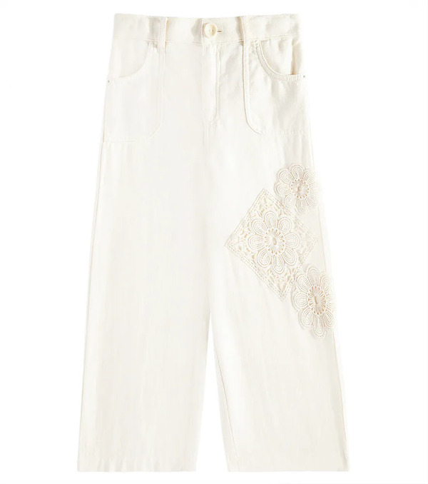  Zimmermann Kids Zimmermann Kids Jeans Anchos Halliday 