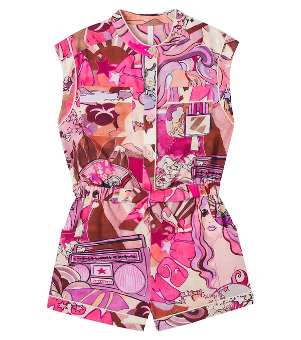  Zimmermann Kids Zimmermann Kids Mono De Algodón Estampado 
