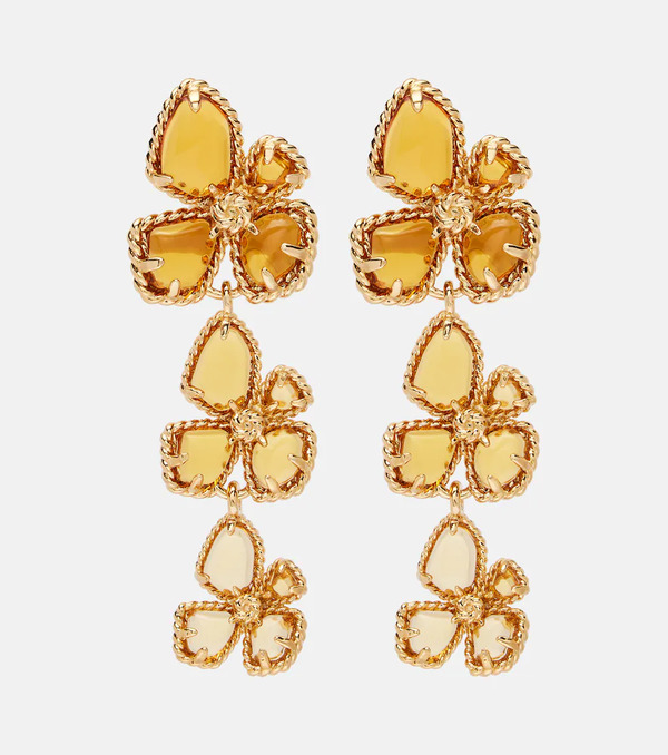  Zimmermann Zimmermann Pendientes Bloom Large Adornados 