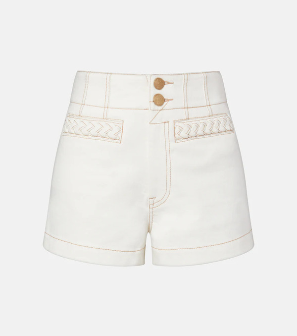  Zimmermann Zimmermann Shorts Roselight De Denim 