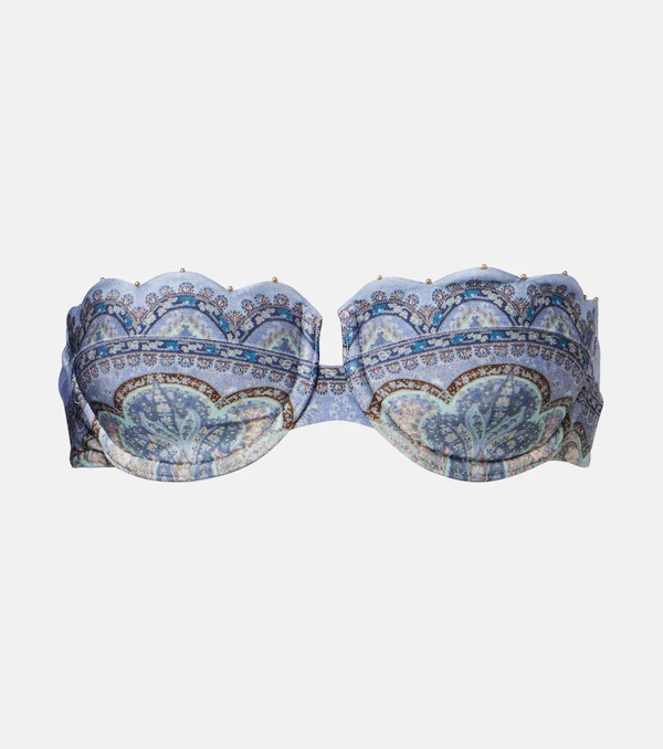  Zimmermann Zimmermann Top De Bikini Wanderlust Estampado 