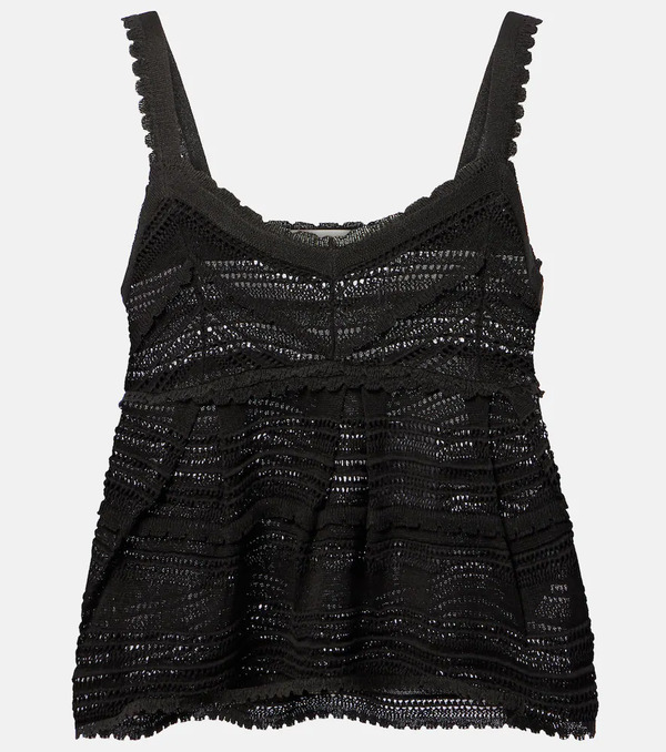  Zimmermann Zimmermann Top Lucky De Encaje 