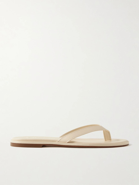  Aeyde Aeyde - Melody Leather Flip Flops - Cream 