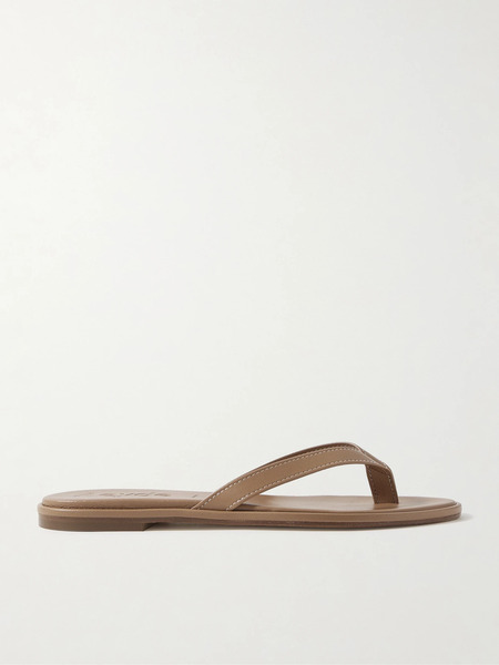  Aeyde Aeyde - Melody Leather Flip Flops - Tan 