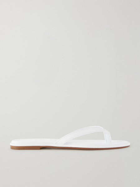  Aeyde Aeyde - Melody Leather Flip Flops - White 