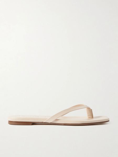  Aeyde Aeyde - Renee Leather Flip Flops - Cream 