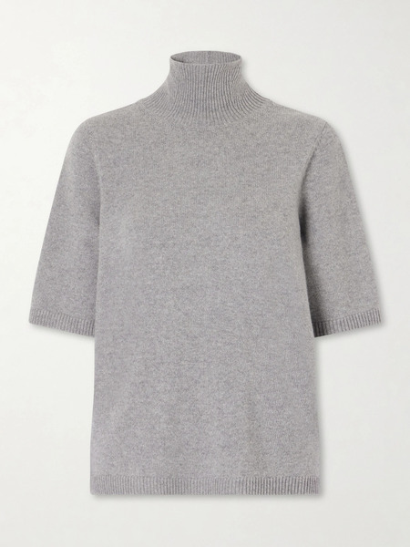  Alaïa Alaïa - Cashmere-blend Turtleneck Sweater - Gray 