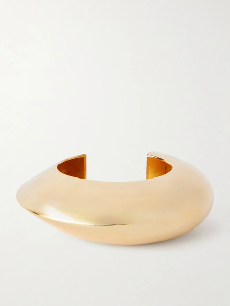  Alaïa Alaïa - Edge Gold-plated Cuff - One Size 