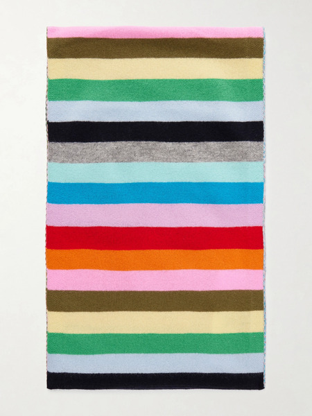  Allude Allude - Striped Cashmere Scarf - Multi 