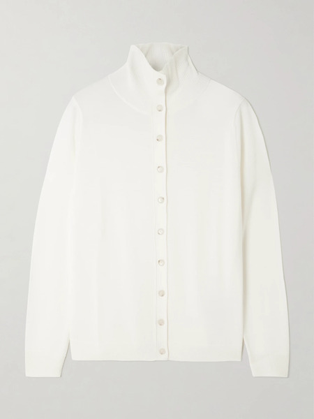  Allude Allude - Wool Cardigan - Cream 