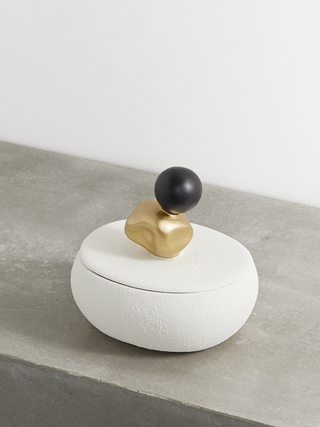  Anissa Kermiche Anissa Kermiche - Earthenware Jewelry Box - Ivory 