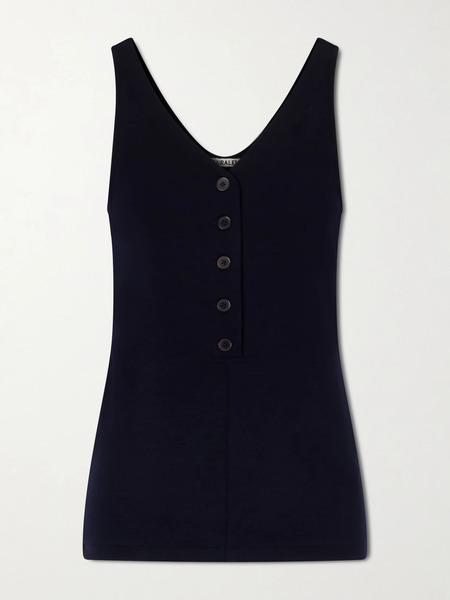  Auralee Auralee - Wool-blend Tank - Navy 