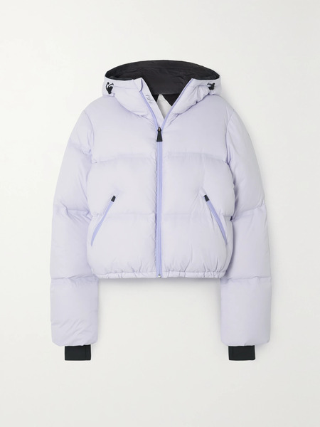  Aztech Mountain Aztech Mountain - Minnie Hooded Quilted Down Ski Jacket - Lilac 