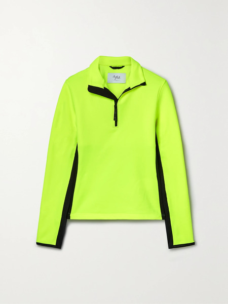  Aztech Mountain Aztech Mountain - Paneled Stretch And Ripstop Sweatshirt - Yellow 
