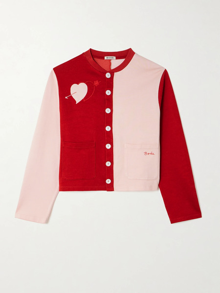  Bode Bode - Wonderland Embroidered Knitted Cardigan - Small 