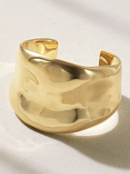  By Pariah By Pariah - Luna Gold Vermeil Cuff - M 
