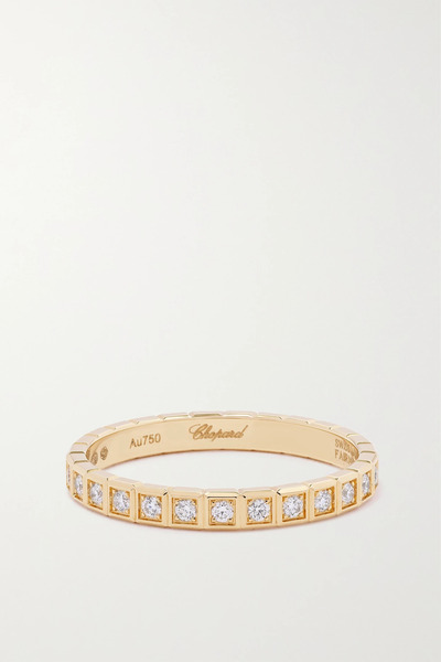  Chopard Chopard - Ice Cube 18-karat Gold Diamond Ring - 54 