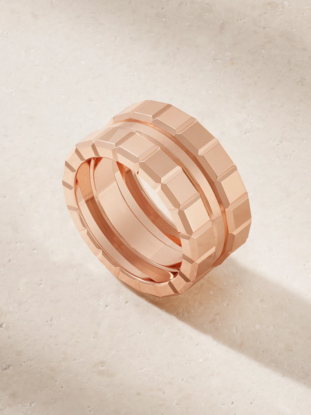  Chopard Chopard - Ice Cube 18-karat Rose Gold Ring - 52 