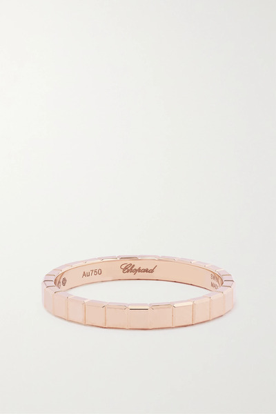  Chopard Chopard - Ice Cube Pure 18-karat Rose Gold Ring - 54 