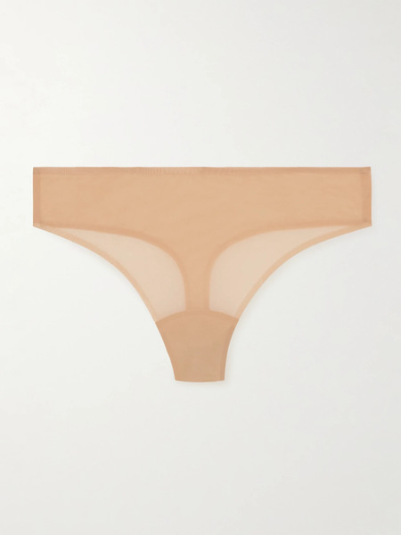  Commando Commando - Chic Mesh Thong - Beige 