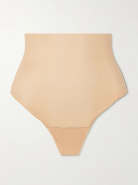  Commando Commando - Featherlight Control Stretch-jersey Thong - Beige 