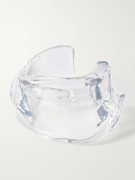  Completedworks Completedworks - Draped Resin Cuff - Clear 