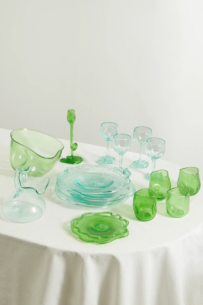  Completedworks Completedworks - 17-piece Glass Dinner Set - Clear 