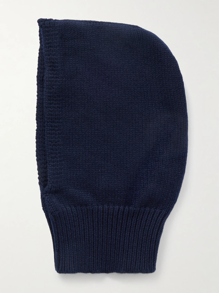  Daughter &daughter - Wool Hood - Navy 
