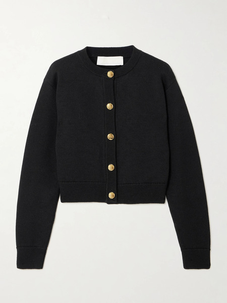  Destree Destree - Deborah Cropped Wool Cardigan - Black 