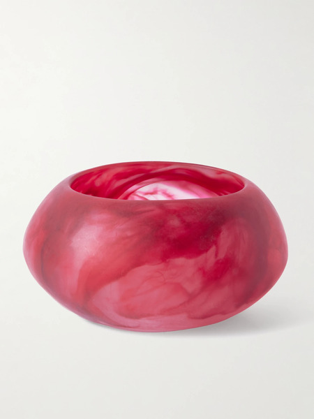  Dinosaur Designs Dinosaur Designs - Boulder Resin Bangle - Burgundy 