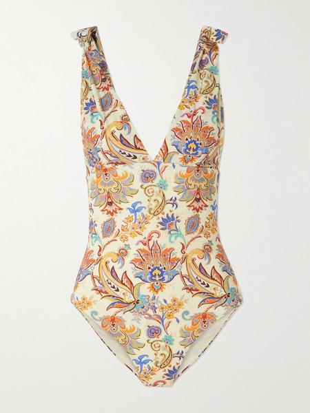  Etro Etro - Paisley-print Swimsuit - Multi 
