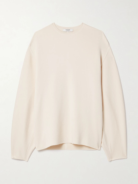  Fforme Fforme - Vila Wool-blend Sweater - Beige 