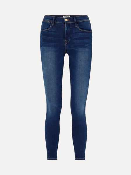  Frame Frame - Le High Skinny Jeans - Dark Denim 