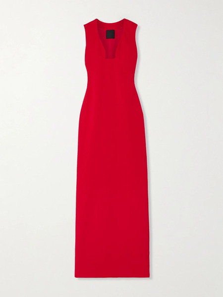  Givenchy Givenchy - Crepe Gown - Red 