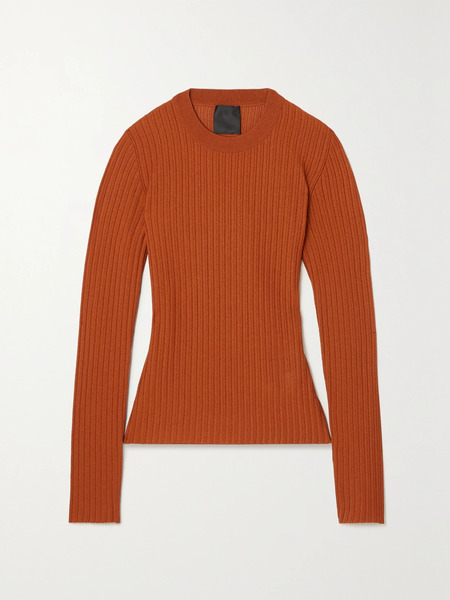  Givenchy Givenchy - Ribbed-knit Sweater - Orange 