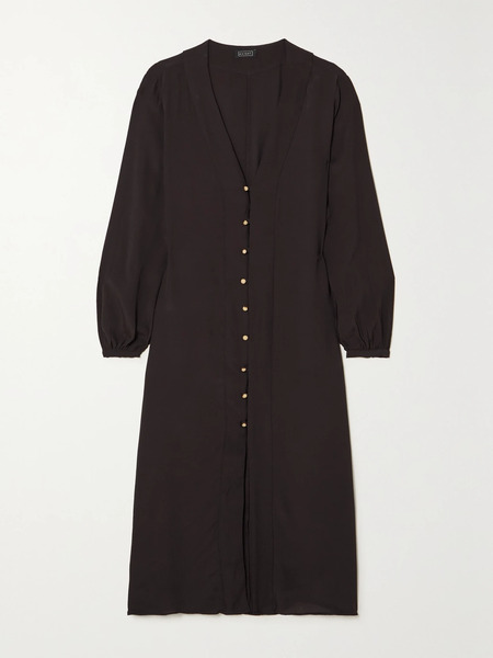  Haight Haight - Duda Crepe Midi Dress - Black 