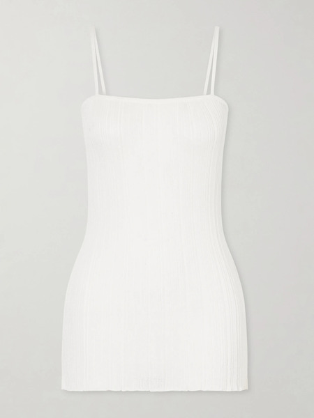  Haight Haight - Ivana Ribbed-knit Top - Off-white 
