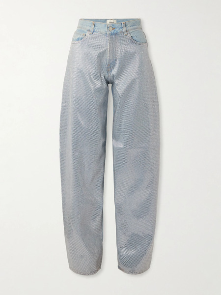  Haikure Haikure - Bibi Embellished High-rise Jeans - Light Denim 