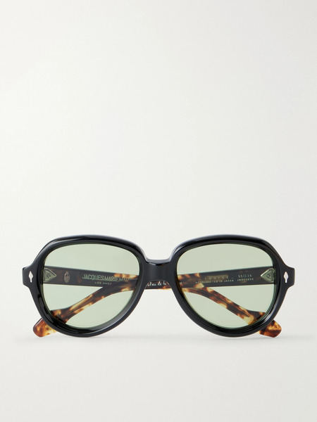  Jacques Marie Mage Jacques Marie Mage - + Lou Lou De La Falaise Louise Aviator-style Acetate Sunglasses - Tortoiseshell 