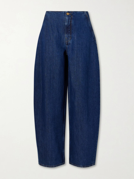  Jil Sander Jil Sander - Low-rise Wide-leg Jeans - Mid Denim 