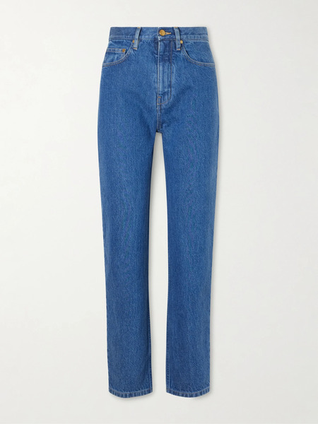  Jil Sander Jil Sander - Mid-rise Tapered Jeans - Mid Denim 